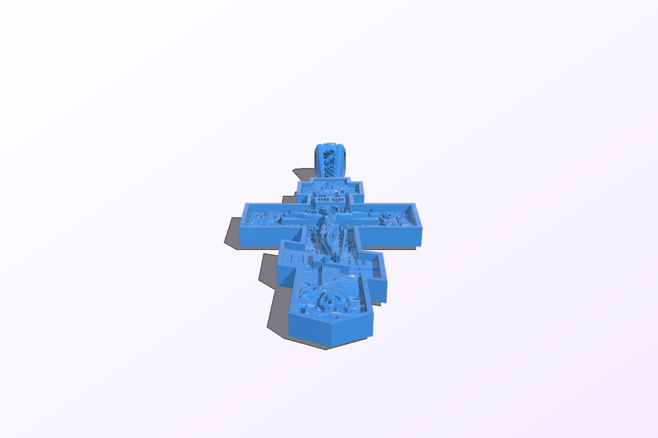 Cross symbol pattern