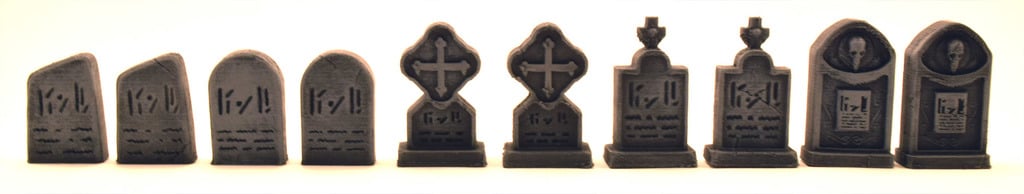 Gravestone Pack (28mm scale)