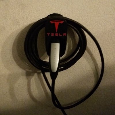 Tesla Wall Connector Cable Organizer - LARGER VERSION | 3d print model