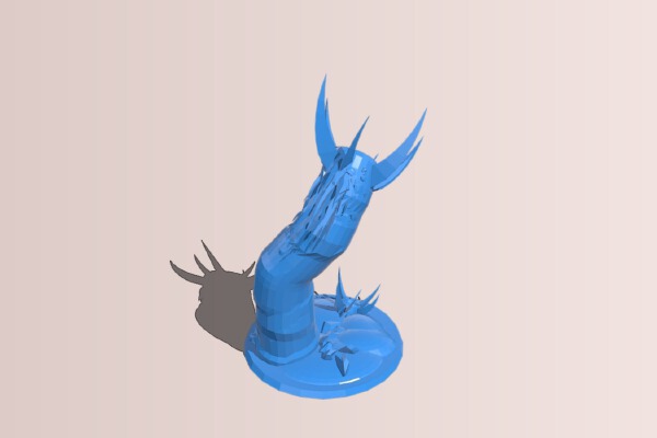DnD Dune worm mini | 3d print model