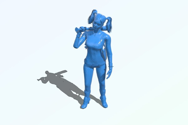 Harley Quinn Suicide Squad from Injustice 2 Mobile | 3d print model