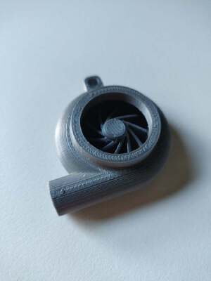 Turbo keychain | 3d print model