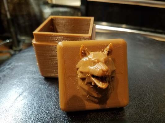 Wolf Box | 3d print model