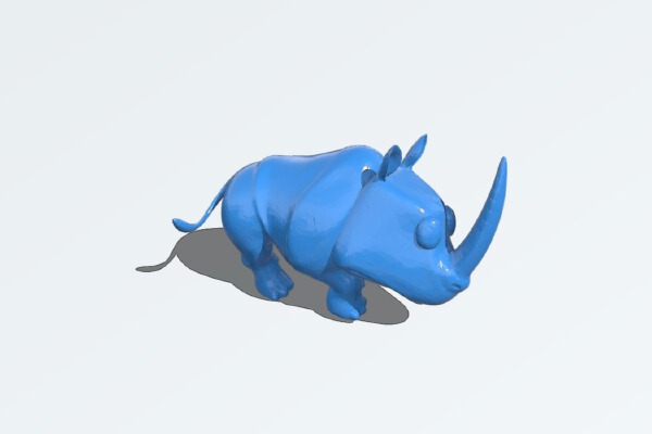 Rambi the Rhinoceros | 3d print model