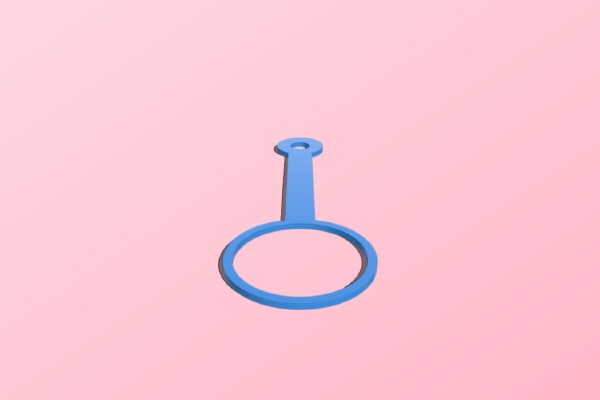 RV Shower Door Travel Latch Lock | 3d print model
