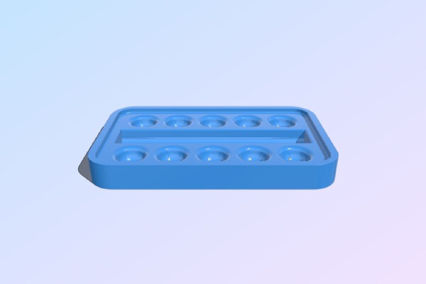 Altoid Tin Watercolor Palette - Sized and Set | 3d print model