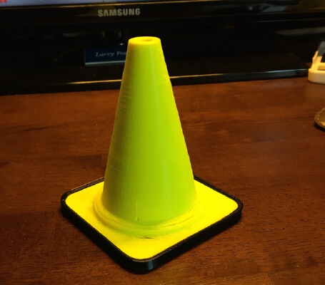 Traffic Cone for F1 Racer | 3d print model
