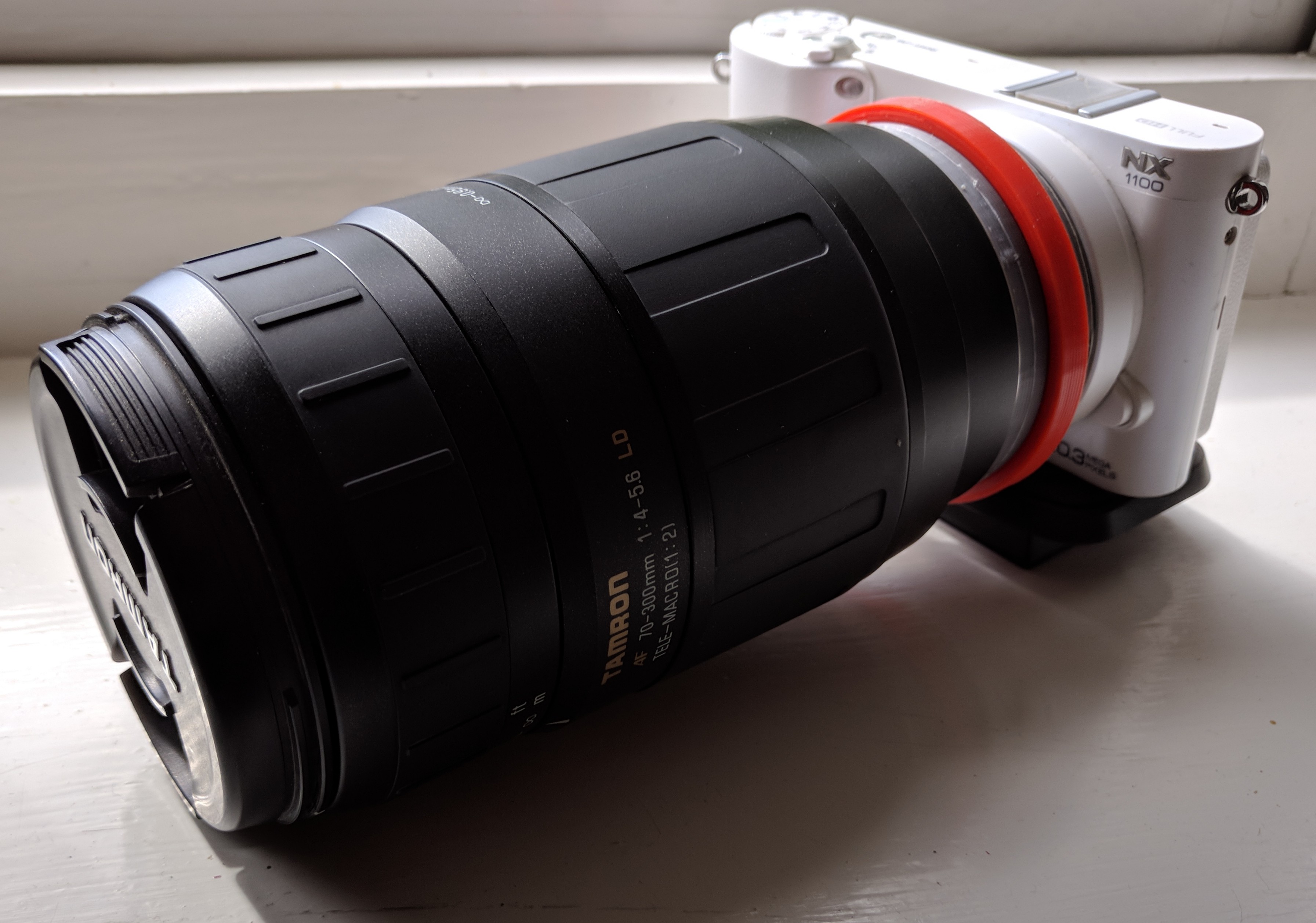 Minolta AF to Samsung NX (With aperture control)