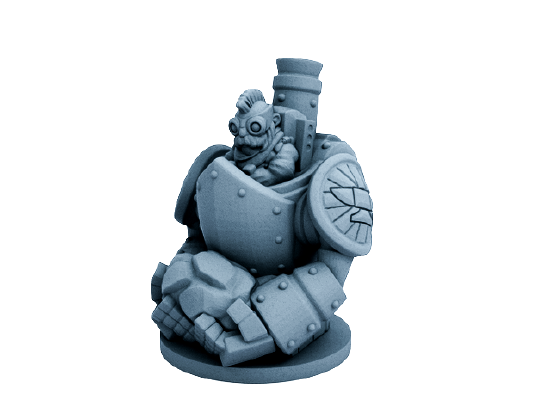 Dwarfclan Stonethrower (18mm scale) | 3d print model