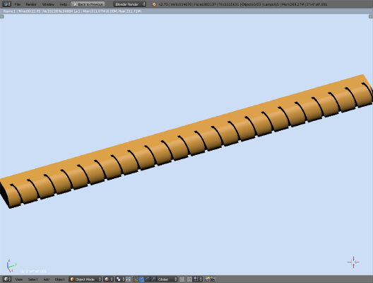 Wood Spiral CAD Stamp | 3d print model