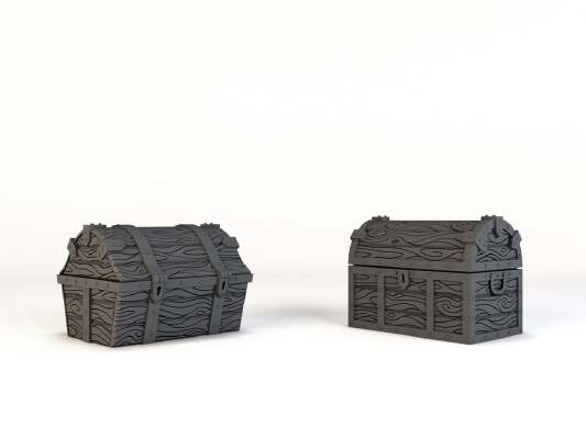 Massive Darkness chests | 3d print model