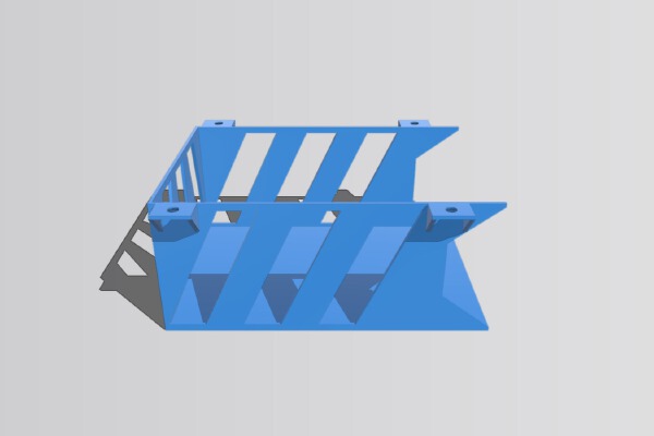  Under desk mouse holder | 3d print model