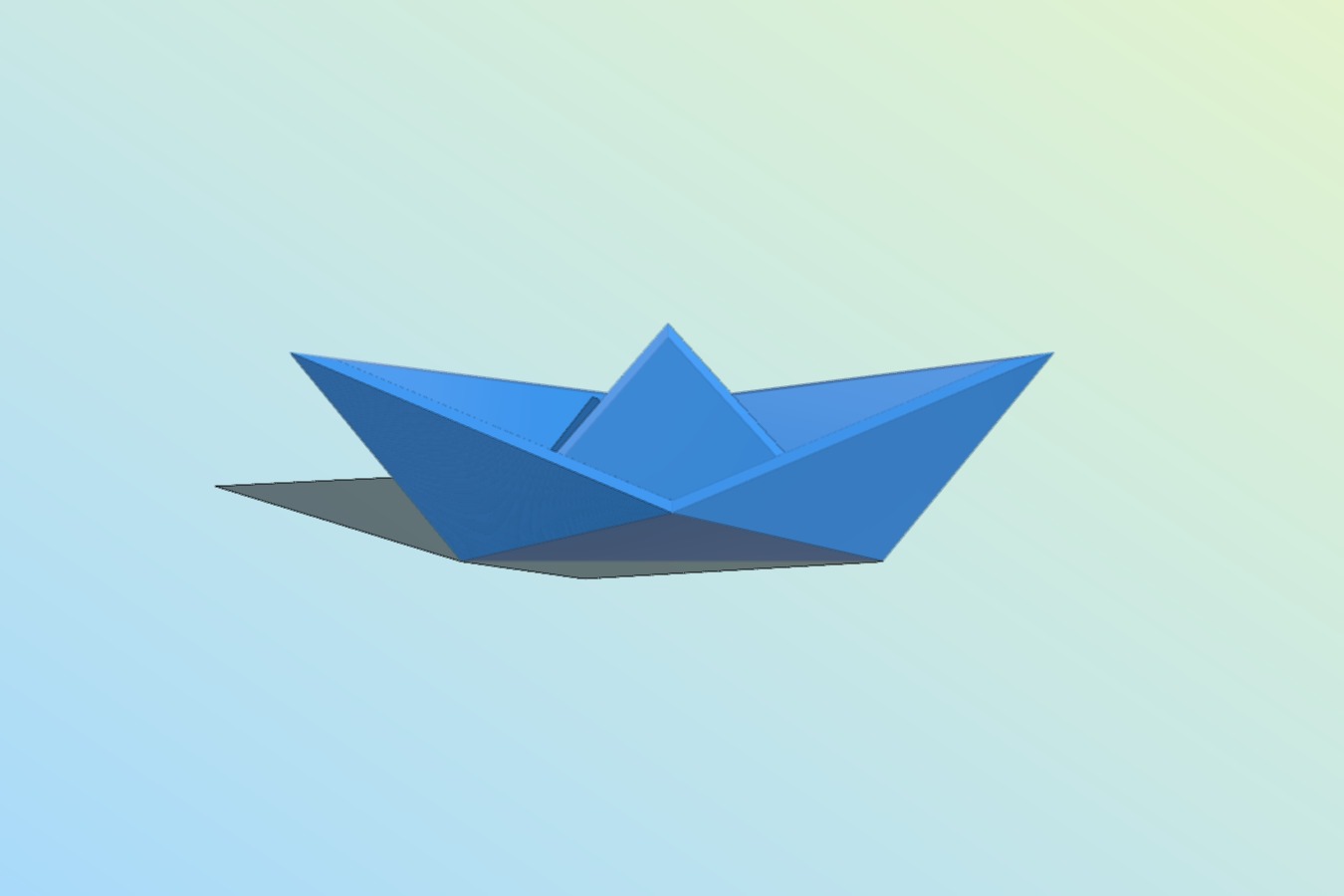 Origami Boat