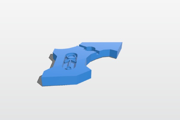 Space Zombie Guass Flayer array | 3d print model