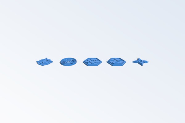 Legion Token Set | 3d print model
