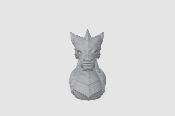Dragon bust | 3d print model