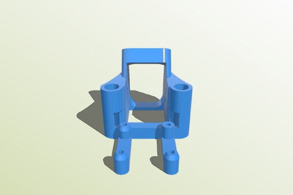 Runcam Hybrid mount for Geprc Mark4 Quadcopter | 3d print model