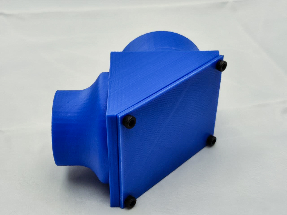 90° Diagonal mirror with 2.5" to 1.25" adaptor
