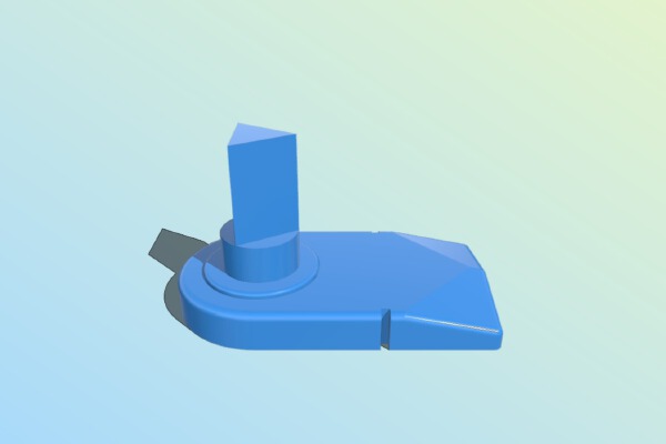 Replacement Meter Box Door Latch | 3d print model