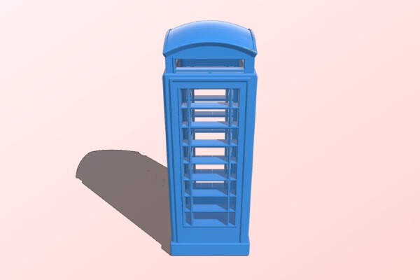 British Telephone Box | 3d print model