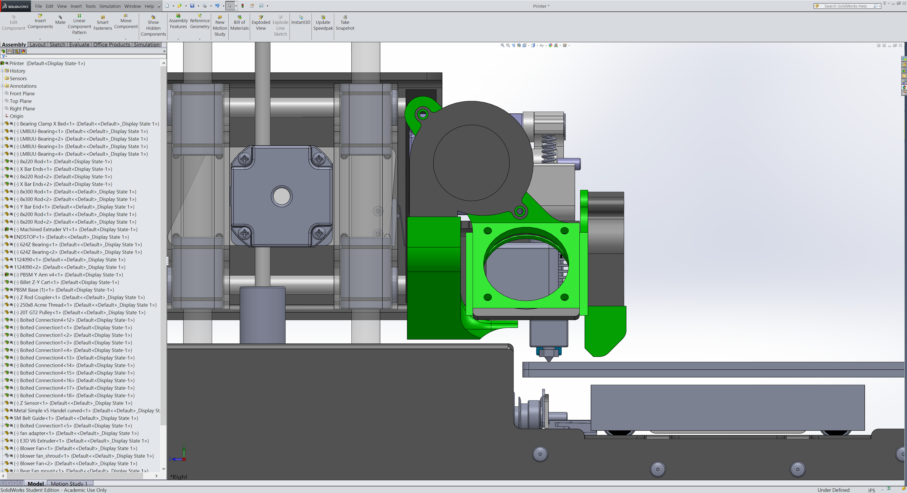 Printrbot E3D Dual Cooling Fan