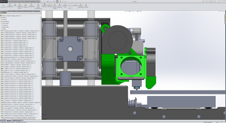 Printrbot E3D Dual Cooling Fan | 3d print model