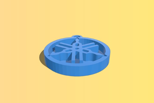 Yamaha - keychain | 3d print model