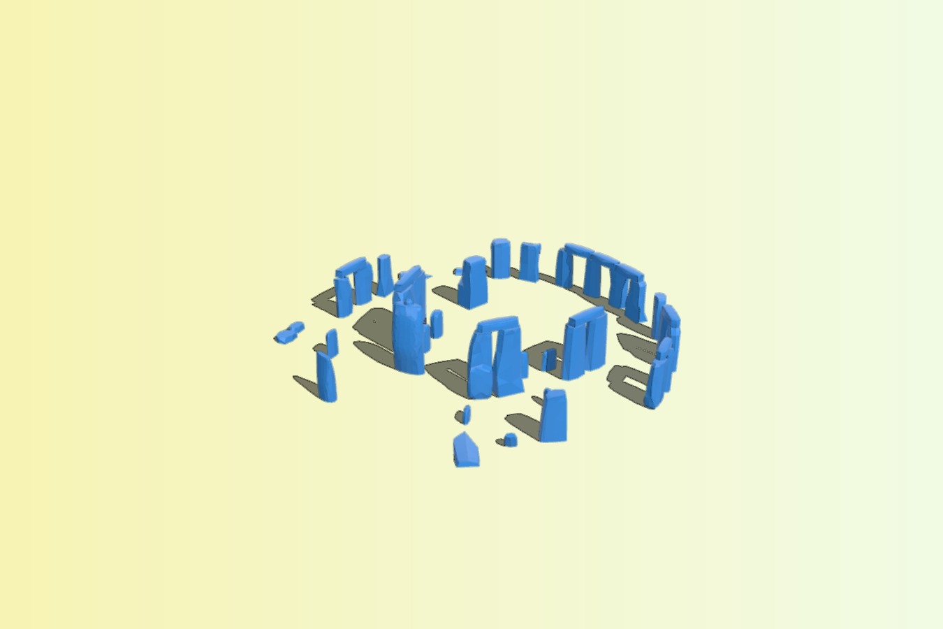 Tiny Stonehenge