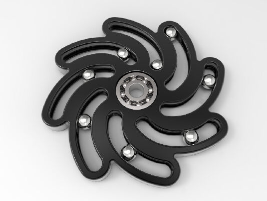 Perpetual Motion Fidget Spinner | 3d print model