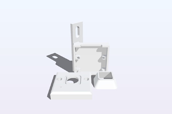 Wanhao Duplicator 6 Raspberry Pi camera holder | 3d print model