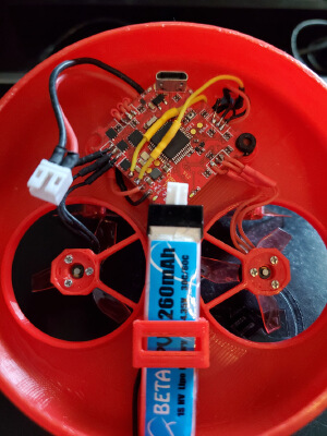 Brushless 0603 S3 Pattycake FPV Hovercraft _ Tiny Whoov | 3d print model