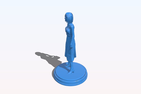 Gentle lady | 3d print model