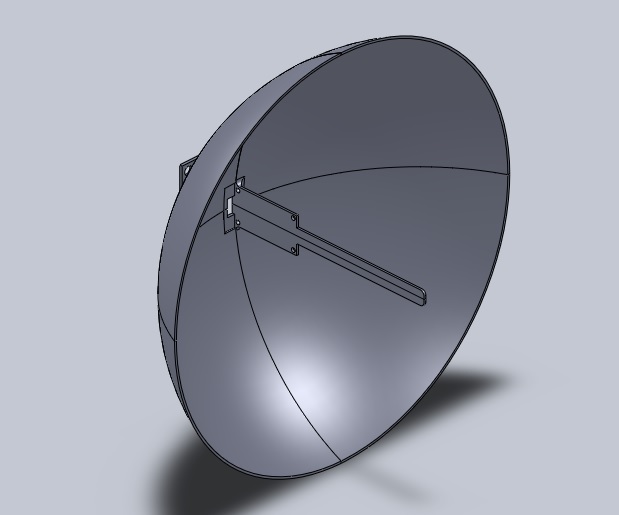 NodeMcu dish antenna