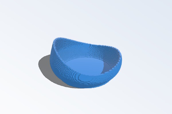 (3D Slash) shotglass_like_bowl | 3d print model