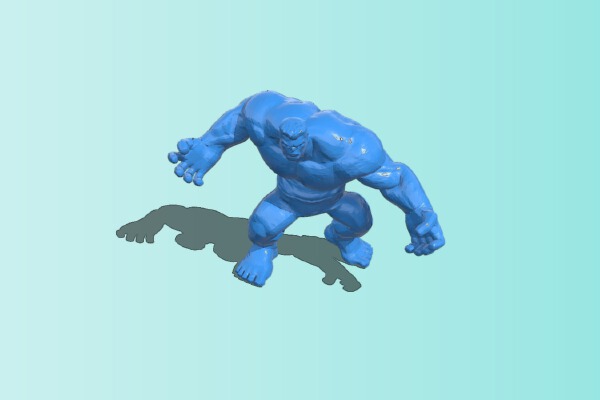Red Hulk from Coc Game. | 3d print model