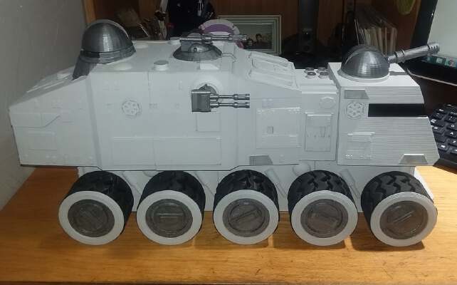 Star wars Turbo Tank_A6 Juggernaut | 3d print model