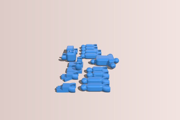  articulated robot | 3d print model
