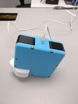 swap case for 65w macbook charger after wire replacement | 3d print model