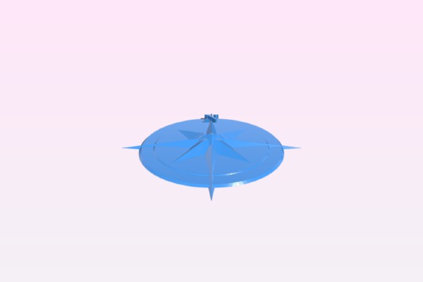 Compass Rose | 3d print model