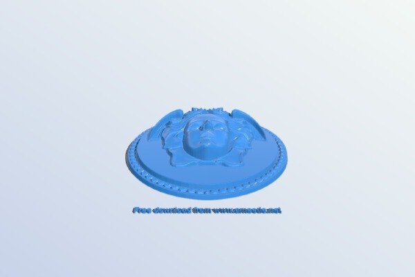 Pattern of human face | 3d print model