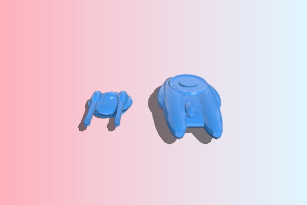 15mm Sci-Fi High-Tech Alien Support Tank | 3d print model