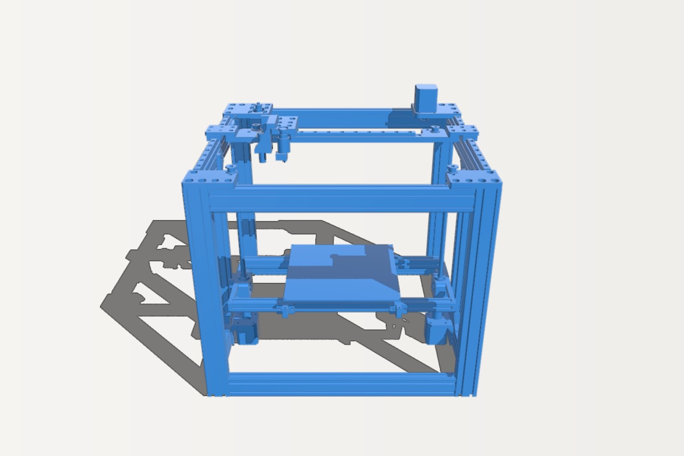 Core XY D-bot cube 3d printer