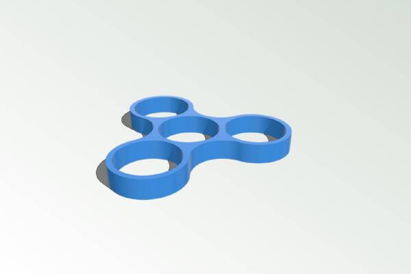 Fidget Spinner (Tiny Hands Version) | 3d print model