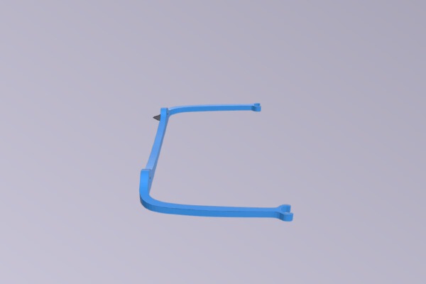 Spyda 500 FPV Quadcopter skids | 3d print model
