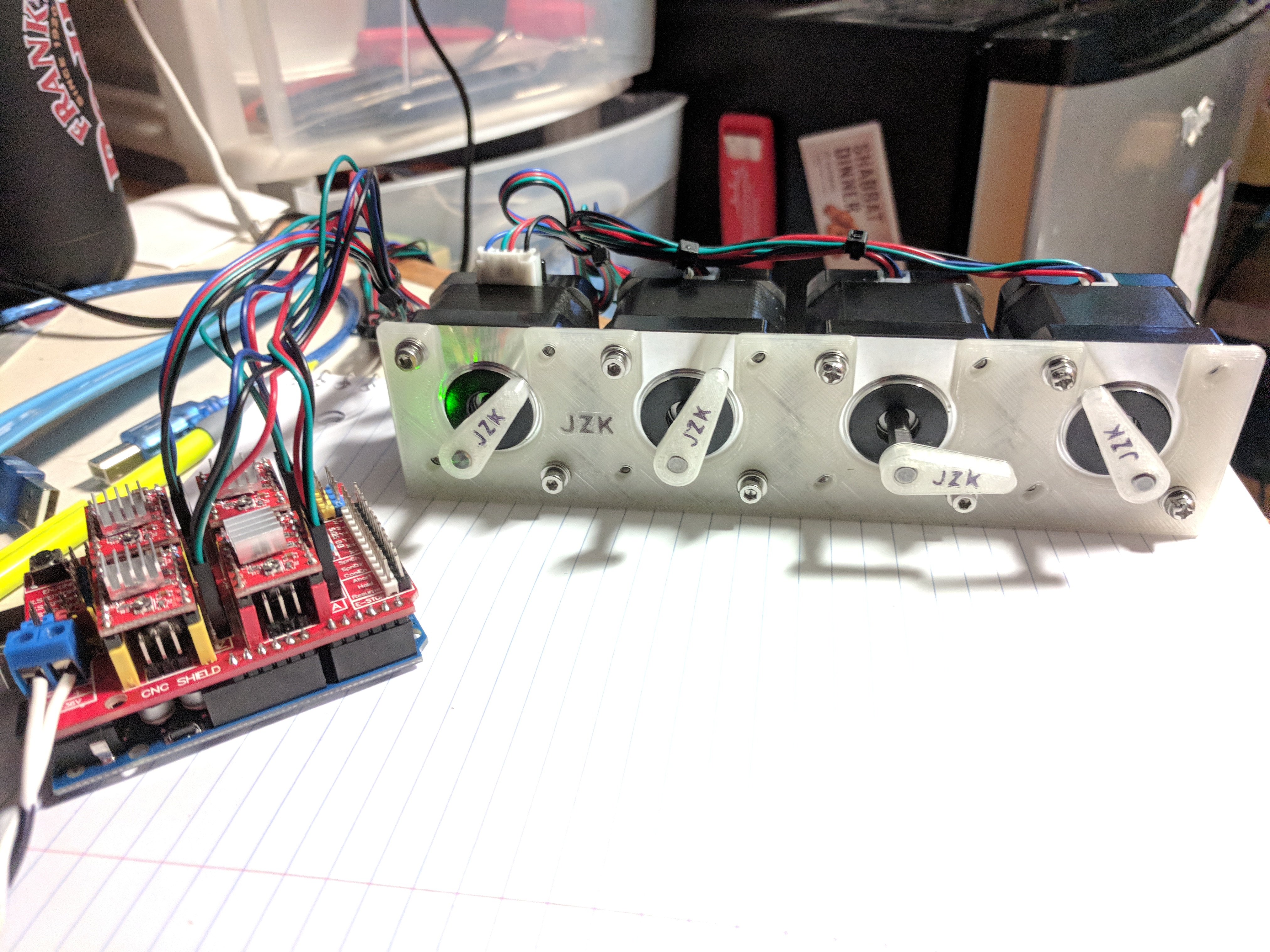 Arduino MIDI Stepper Synth