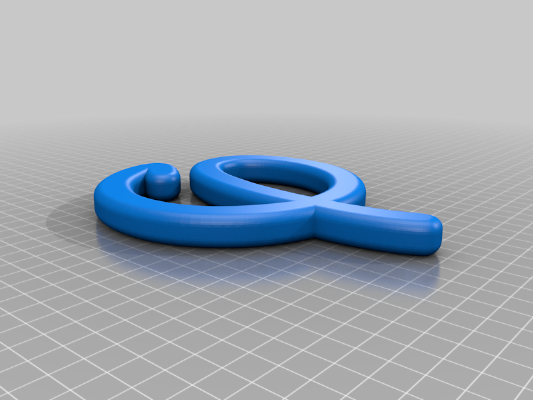 Décoration PHI | 3d print model