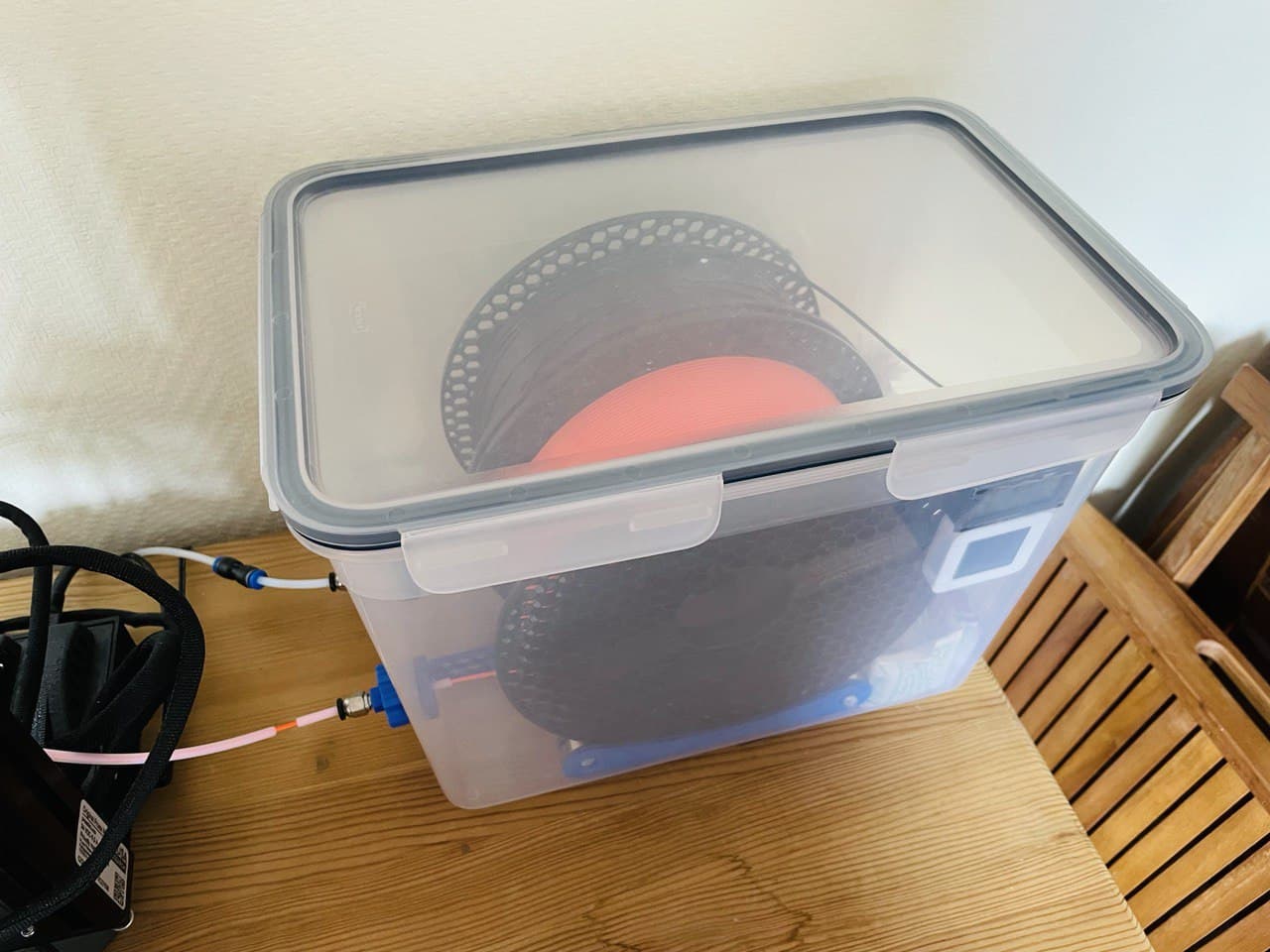 Filament Drybox with Dual Spool Holder IKEA365+