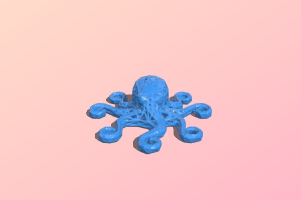 Octopus wired | 3d print model