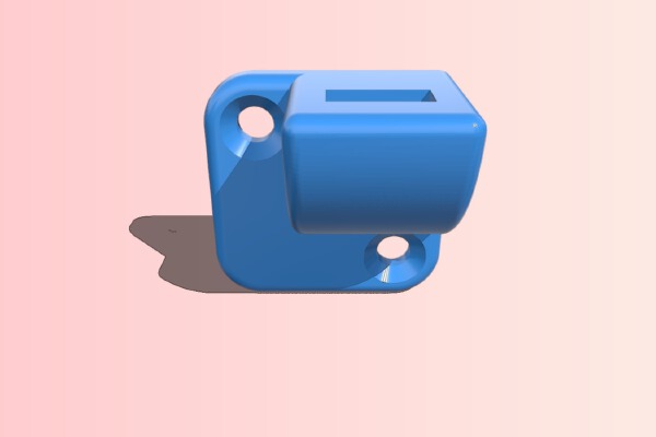 ENDER 3 - MicroSD to USB Adapter Holder | 3d print model