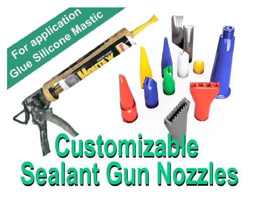 Sealant Gun Nozzles | 3d print model